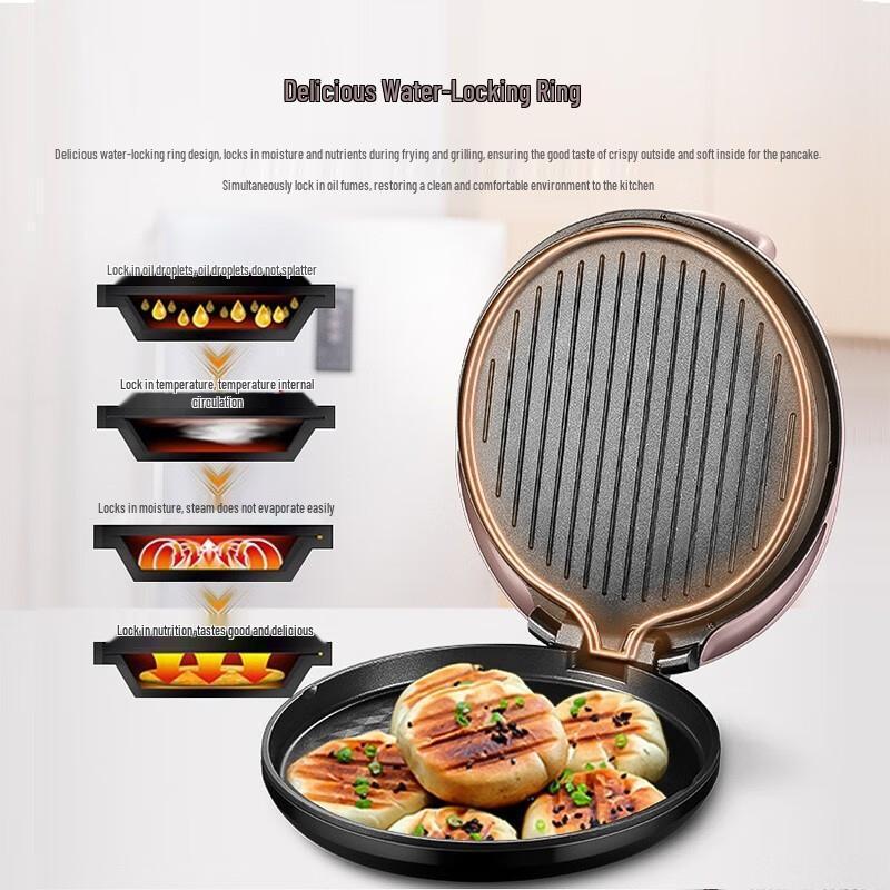 SUPOR ZMD Double-Sided Deep Pan Electric Griddle