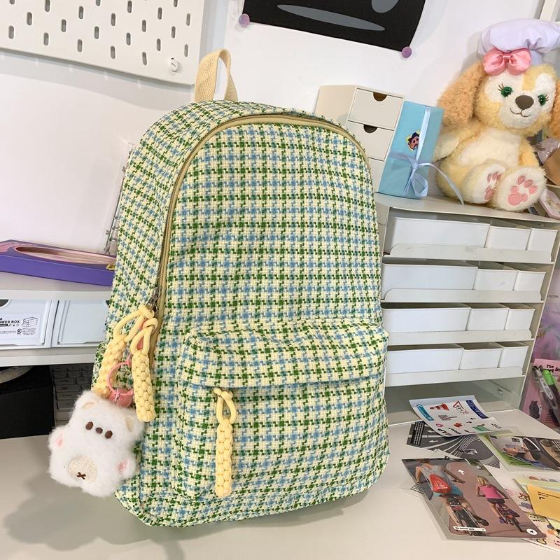School Bag, Girl Style, Junior High School, High School Students, Large-capacity Backpack, Simple, Middle School Students, Small Fresh Backpack