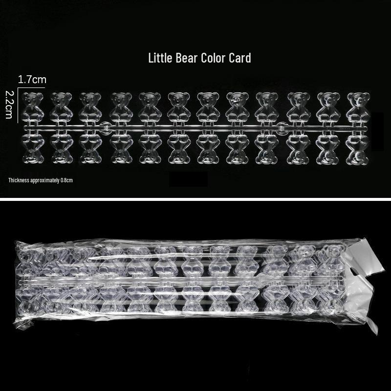 Little Bear Nail Gel Color Display Board