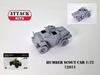 Attack Hobby Kit Humber Armored Car with Vickers K Machine Gun 79th Armoured Division South African 6th Armoured Plastic Model Kit AHK72971 1/72