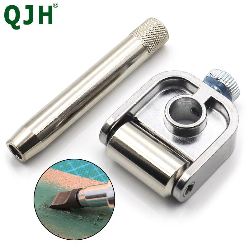 1pcs DIY Leather Repairing Sharpener Tool, Rotary Angle Adjuster Sharpening Stand, Leather Tool's Head Positioner Holder Tool