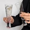 High Aesthetic Crystal Glass Cup, Household Juice Beer Glass, Champagne Cocktail Whisky Glass, Bar Party Accessory Wine Glasses