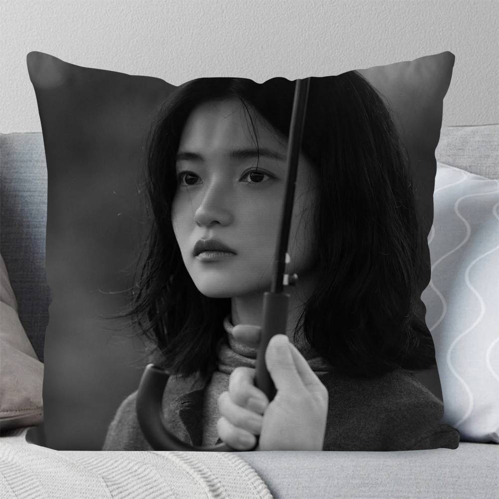 Korean Celebrity KKim Tae Ri Pillow Case Fashion Square Pillowcase Bedroom Sofa Room Ins Decoration Leisure