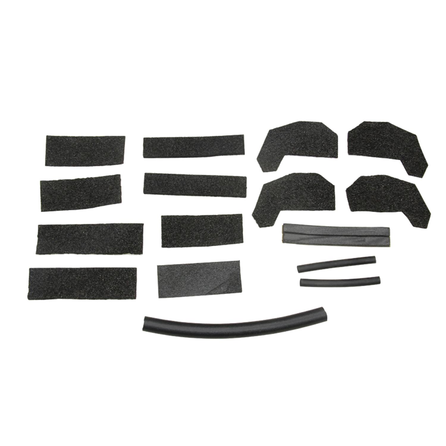 Car Roof Leak Repair Kit Hard Top Removable Cover Foam Blocker Seal Kit for Jeep Wrangler JK JKU 2007-2017 Interior Accessories