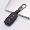 Key Fob Cover for Volkswagen Golf Polo Passat Tiguan Jetta Octavia B7 B8 with Keychain Anti-Scratch Guard Shockproof Protection Soft Grip Texture