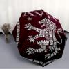 Printed Aston Villa FC logo Folding Umbrella,Outdoor,Leisure,And Travel Umbrella,Durable Umbrella Fabric,Birthday And Holiday Gift