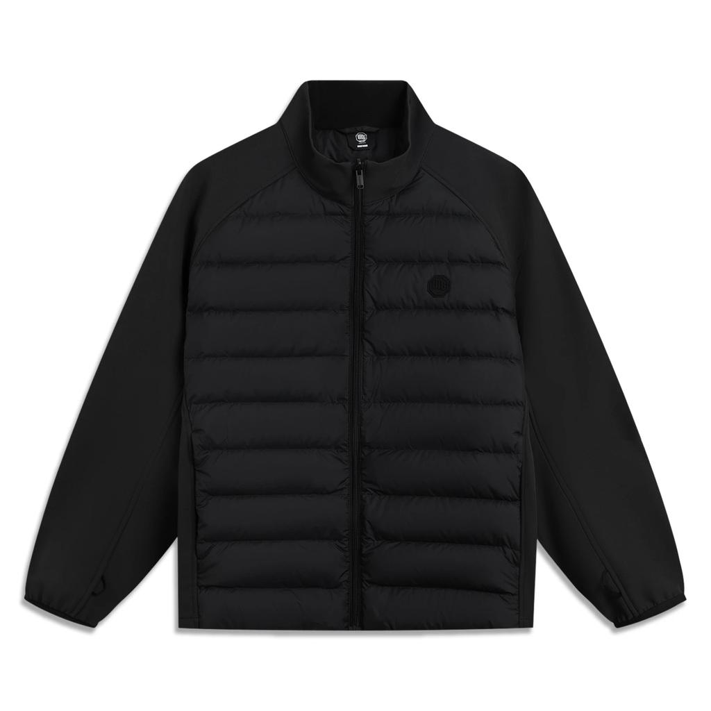 Li Ning Basketball Series Sports Casual Hooded Zip Windbreaker Men Outerwear AWBV105-3