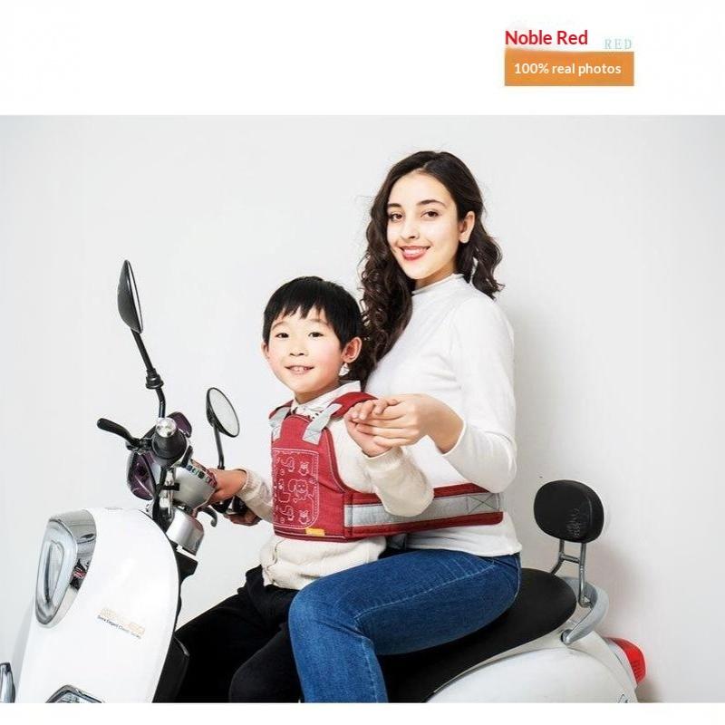 Kindermotorrad-Sicherheitsgurt Elektrischer Fahrradgurt Sicherheitsgurt-Schutzgurte Anti-Sturz-Gurt Verstellbar B