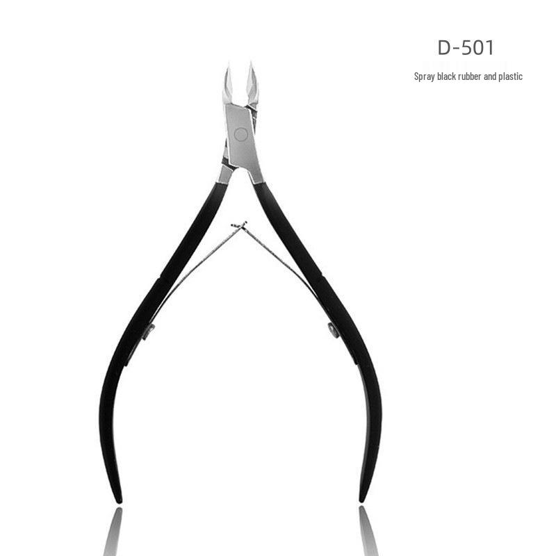 Stainless Steel Cuticle Nippers & Nail Clippers Set for Dead Skin Removal