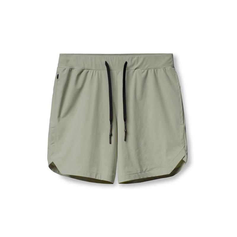 Men's Quick-Dry Solid Color Running Shorts