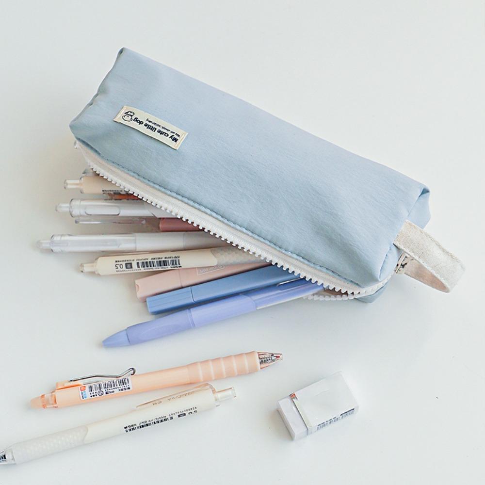 Velkokapacitní studentské kancelářské pouzdro na zip, penál, studentské potřeby