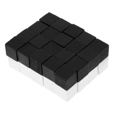 Upkoch Mini Wooden Chess Checkers Game Pine Compact and Portable Game Replacement Pieces for Board Games 40-Piece Pieces, Pieces, Wood, Accessories,