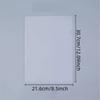 A4 Plastic File Folders - 60/30/10pcs, L-Shaped Transparent Document Protectors for Office Organization
