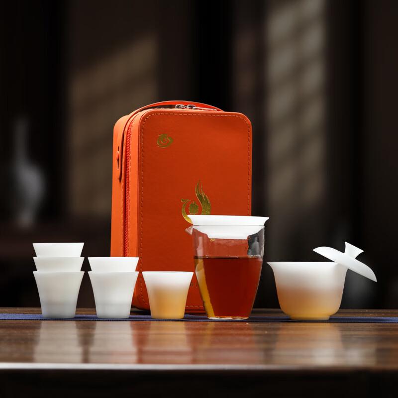 MULTIPOTENT Ice Jade Ceramic Travel Tea Set