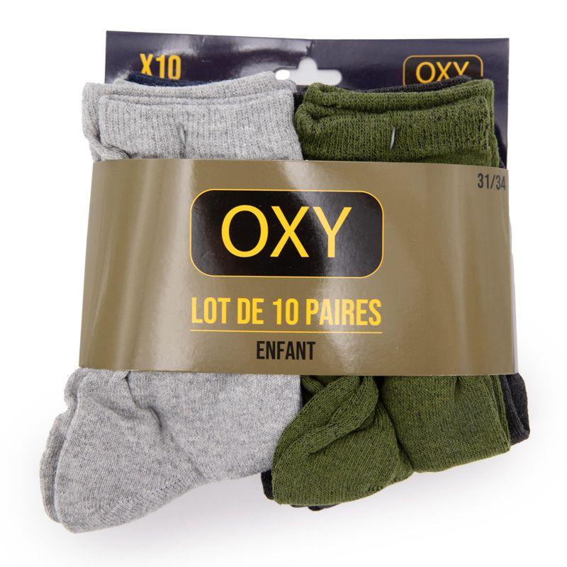 Pack of 10 Boy's Socks Libero Child OXY