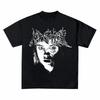 Destroy Lonely No Stylist Schwarzes Baumwoll-T-Shirt