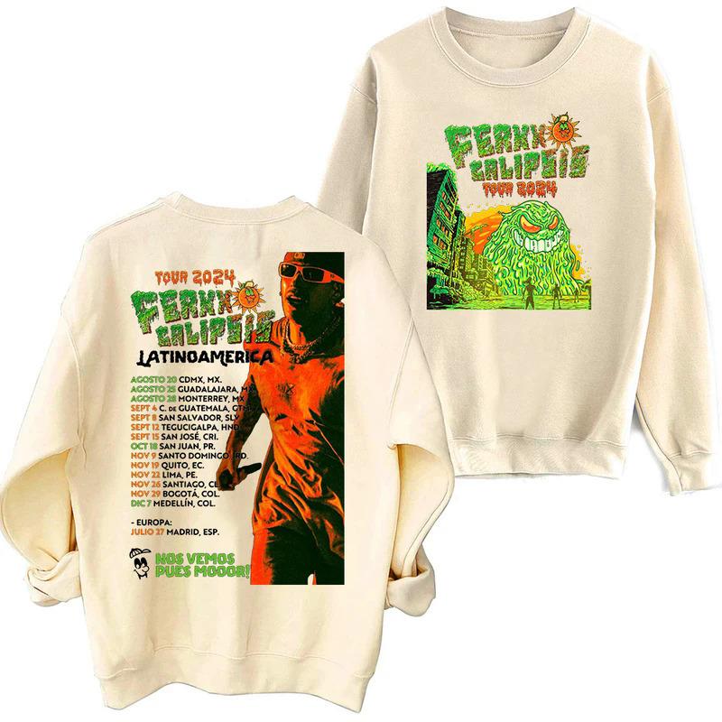 Feid Ferxxocalipsis Tour 2024 Sweatshirt Hoodie