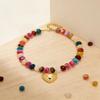 Resin Beaded Chunky Beads Necklace Colorful Short Necklaces Choker Necklace  for Women