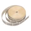 1PCS 10 Yards 1.3cm English Words Printed Ribbon     Wrap Belt for Party (beige)