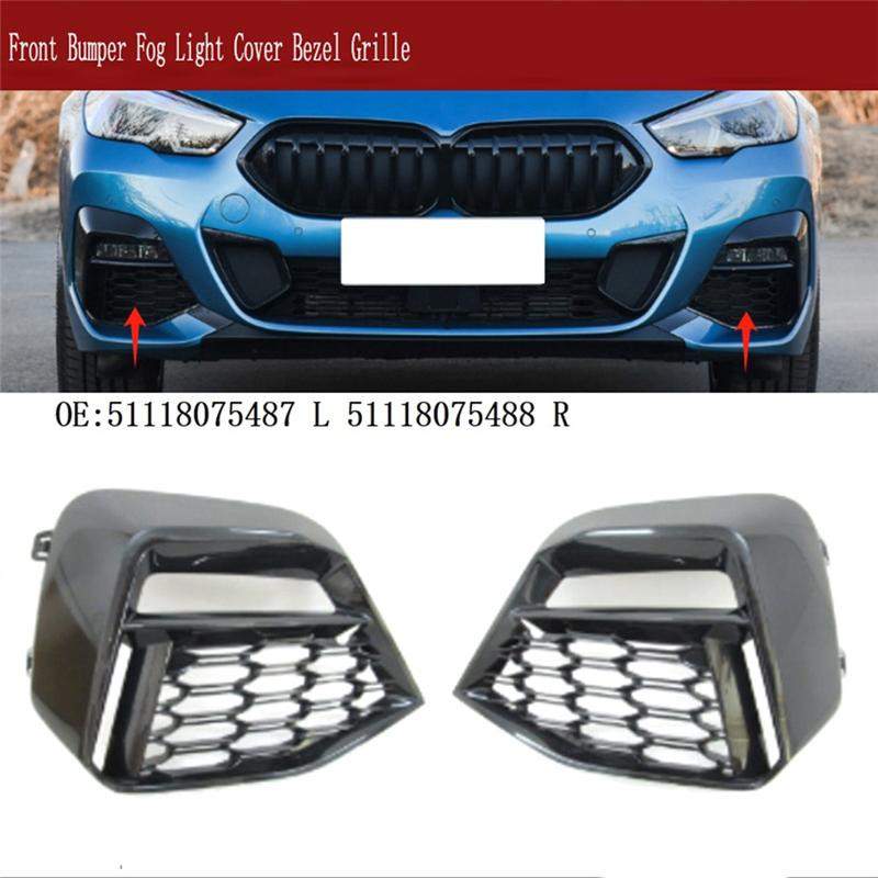 Voorbumper Mistlicht Cover Rand Rooster Mistlampkap Voor BMW 2 Serie F44 M Gran Coupe M-Sport 2020