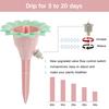 12Pcs Self-Watering Kits Automatic Plant Watering Devices Adjustable Control Drip Irrigation System for Home Garden Flower Plant