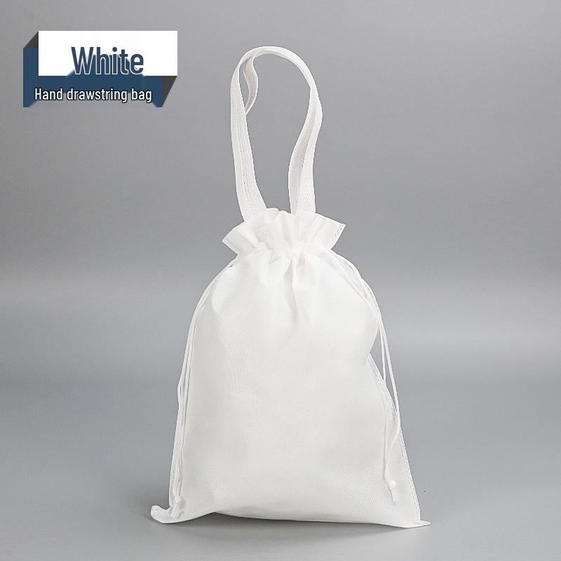 Drawstring Hotel Shoe and Dustproof Storage Tote Bag - Customizable for Education and Advertising