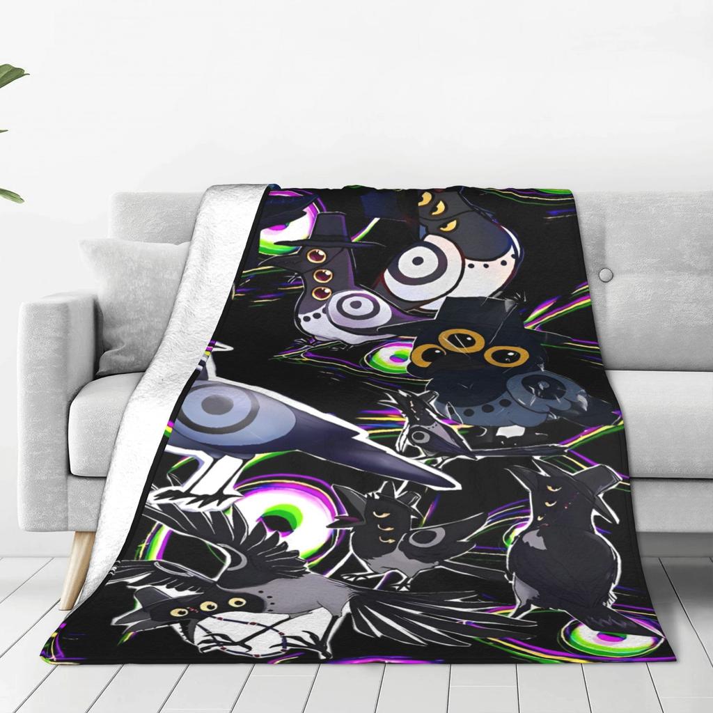 Sussie Bird From K Pop Demon Hunters Blanket  Picnic Flannel Throw Blanket For Outdoor Soft Custom Quality Bedspread Gift