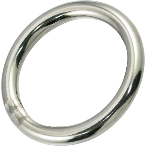 Himejiya Stainless Steel Jump Ring R-8x45 (Inner Diameter 45mm) Stainless Steel Silver