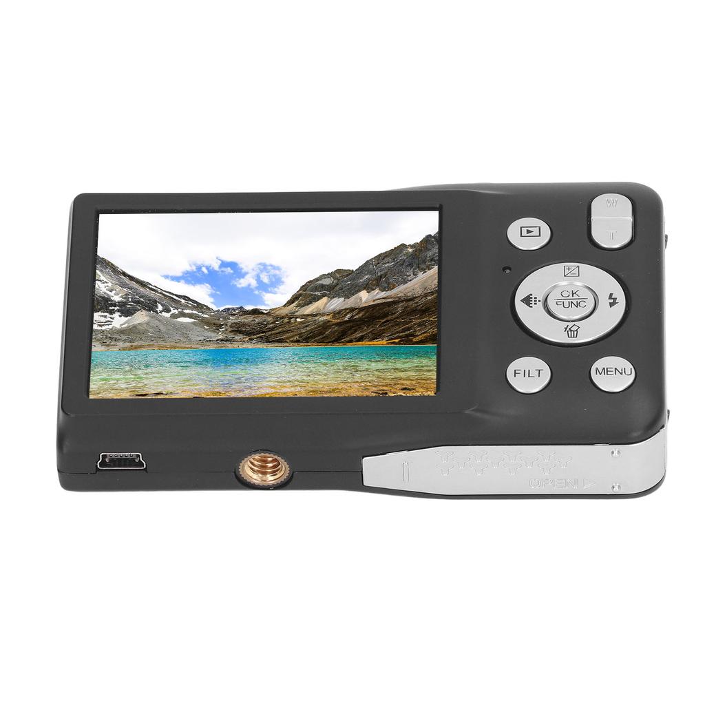 Digital Camera HD 68MP 2.7in Screen 16X Zoom Timer Shoot Beauty Filter Video Recording Compact Digital Camera