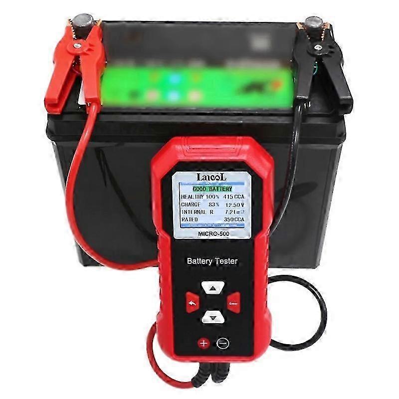 LANCOL Micro 500 12V Digital Battery Tester - Analyze Lithium & Lead Acid Car Batteries