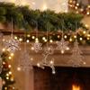 Crystal Ice Drop Snowflake Pendant Decorations Tree Hanging Decorations  Party Supplies