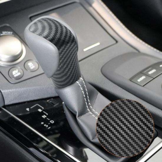 Carbon Fiber ABS Gear Shift Knob Head Cover Trim For Lexus IS250 IS350 RX350