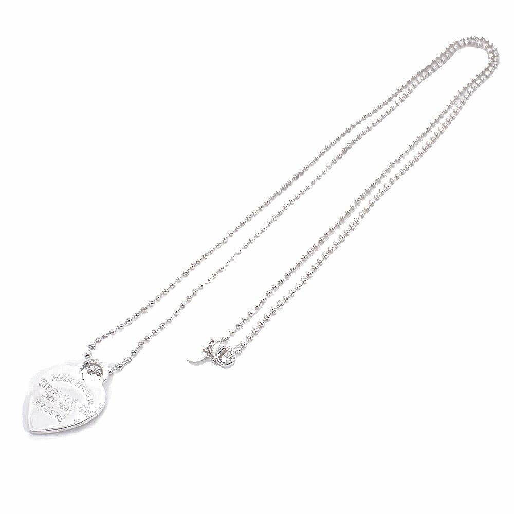 [Used] TIFFANY/Tiffany 925 Return To Heart Tag Long Pendant/j1-2
