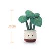 Apricot Lamb Potted Alocasia Plush Toy for Soft and Fluffy Potted Alocasia for Girls and 25cm Kids, Cute, Boys,