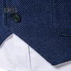 Men Suit Vest Lapel Sleeveless Single Breasted Slim Fit Waistcoat with Flap Pockets Solid Color Formal Business Vest Coat