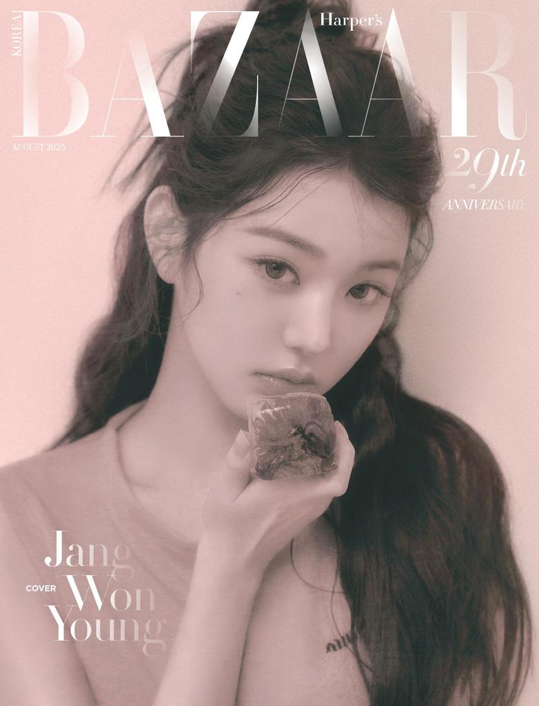 HARPER'S BAZAAR Coreia 2025 Agosto IVE JangWonyoung,Xdinary Heroes,Baby Don't Cry