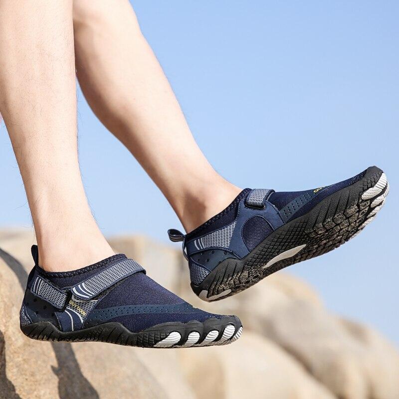 Trekking Hiking Shoes Breathable Elastic Men Aqua Shoes Quick Dry Upstream Socks Soft Non -Slip Comfortable Diving Water Sneakers