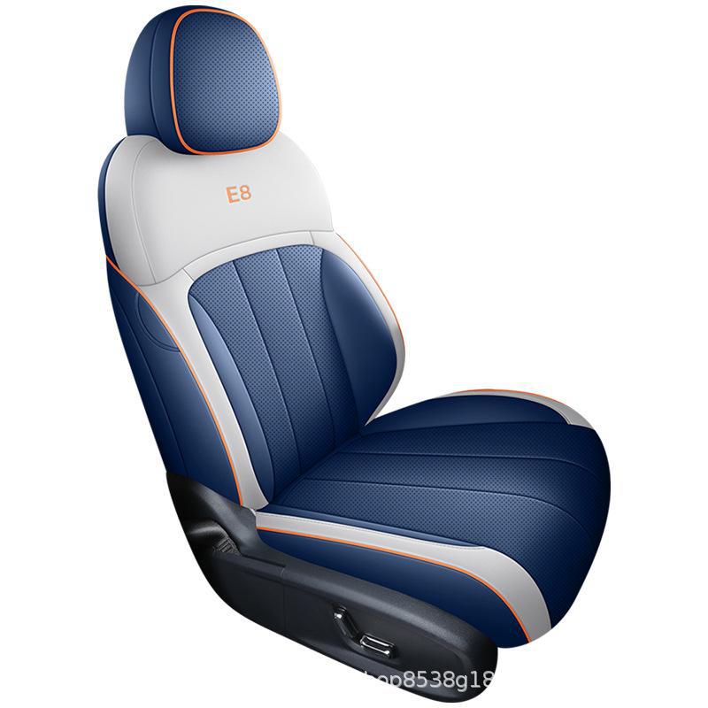 All-Season Geely Galaxy E8 Custom Seat Covers: Fully Wrapped Interior Cushion