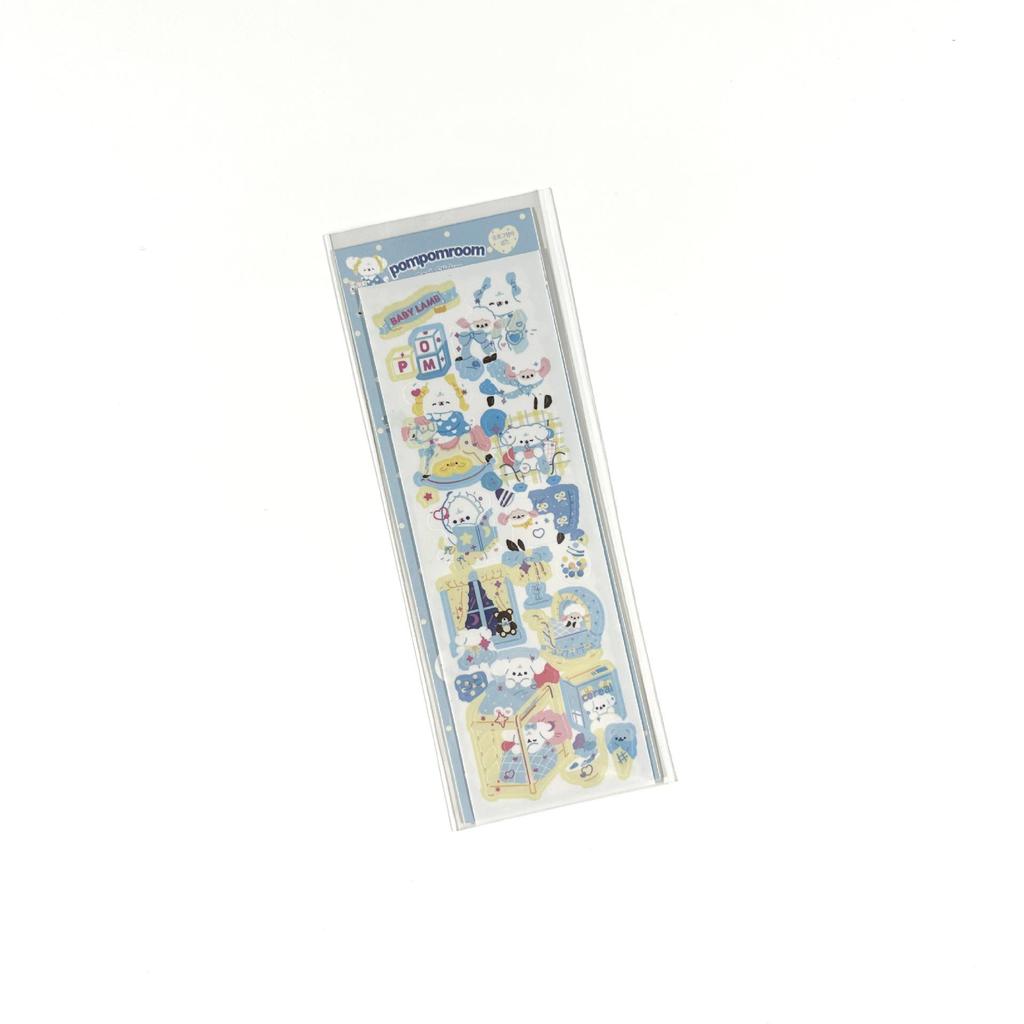 Korean Cute Cartoon Animal Christmas Stickers – Korean Style DIY Decorative Diary Decals