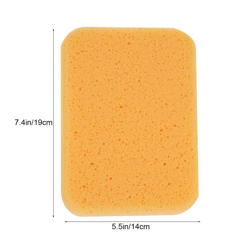 4 PCs Car Wash Sponges Polishing Porous Sponges for Automobile Vehicle Washing Shop