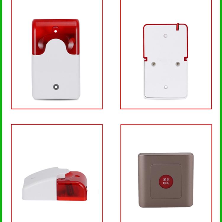 Cold Storage Wireless Alarm: One-Button Sound & Light Alerts for Preventing Door Closure and Freezer Emergency Rescues.