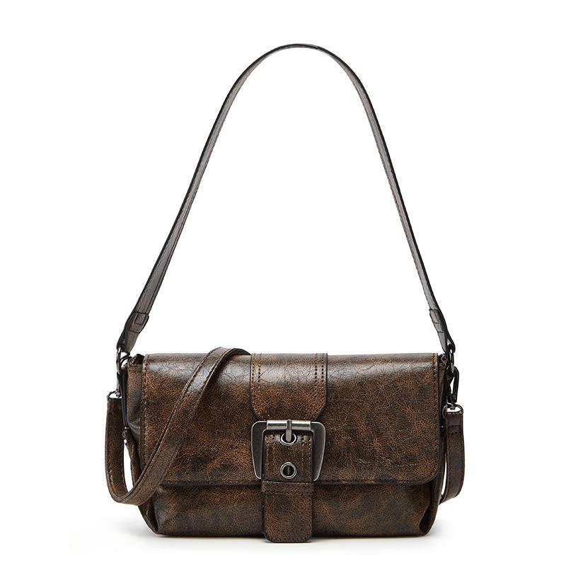 Premium retro underarm shoulder bag women's autumn and winter new fashion versatile work commuter messenger bag