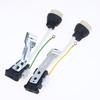 1Pcs GU10 Halogen Bulb Base Lampholder Ceramic LED Spotlight Socket 18cm Nylon Wire PV Wiring Terminal Junction Box