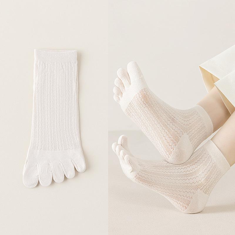 5 Finger Boat Sox Women Toe Socks Fashion Breathable Summer Ladies Girl Ultrathin Invisible Cotton Five-Finger Sock