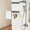 Aluminum Zinc Zinc Alloy Closet Valet Rod Retractable Wardrobe Clothing Rail  Hanging Suits