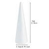 10x Foam Cones for Crafts Handmade Gnomes Foam Tree Cones Polystyrene Cones for Festival Children Kids Party Holiday DIY Arts