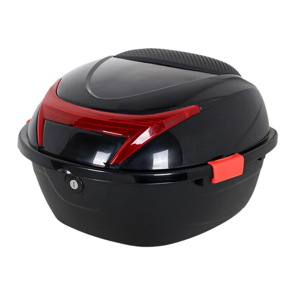 Plastic Motorcycle Trunk Waterproof Motorbike Tail Trunk Motorcycle Rear Top Box  Motorcycle
