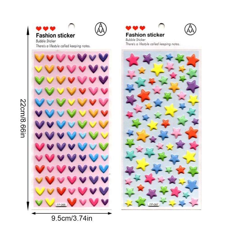 Colorful 3D Foam Stickers Fun Cartoon Design Great For Childrens Art Projects And Positive Reinforcement