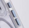 Unsichtbarer Linsenständer Transparente Magnetische Bumper Hülle Für iPhone 17 Air 16 15 14 13 12 Pro Max Für Magsafe Klare Anti-Fall Abdeckung