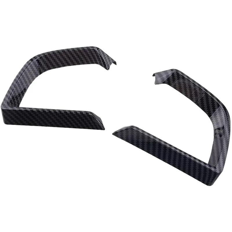 For Mazda3 Axela CX-4 Mazda 2 Demio BM BN 2014~2024 2017  Car Carbon Fiber Dashboard Interior Trument Frame Cover Trim